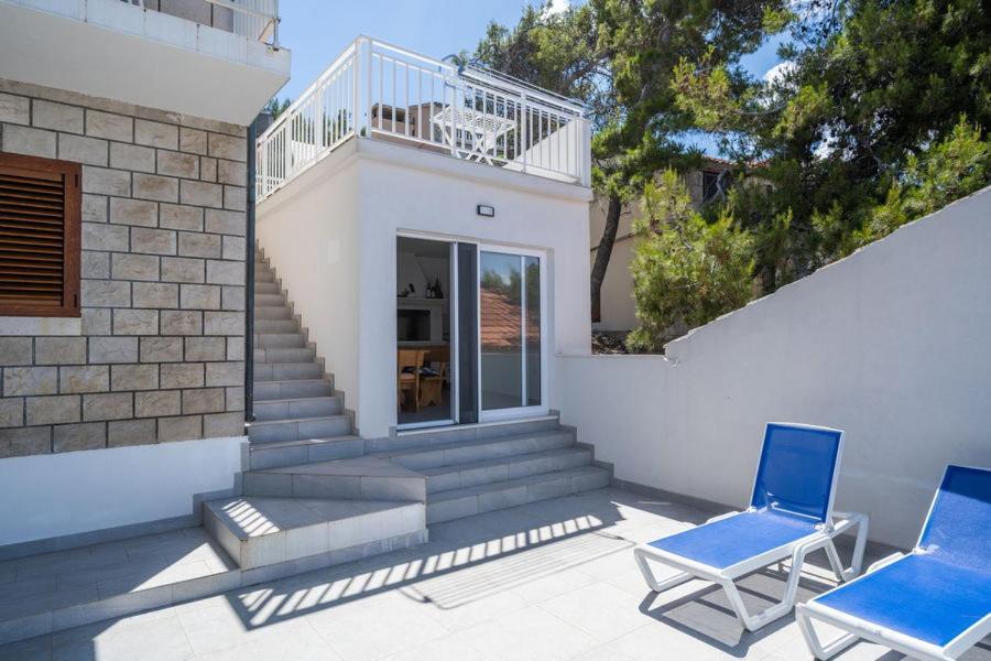 Beachfront Villa Tempera With Seaview Blato  Exterior foto